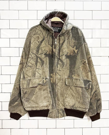 vintage 90s natural habitat realtree camo jacket - good market thrift store