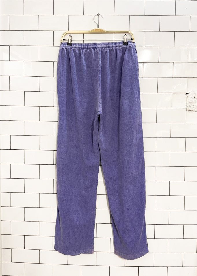 vintage 90s naturally rugged drawstring casual pants | made in Canada - good market thrift store
