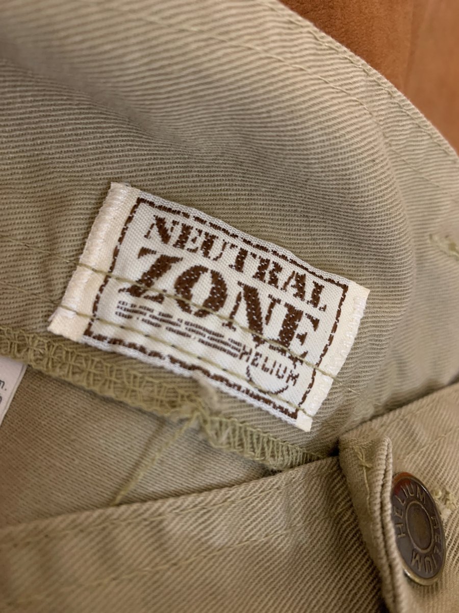 vintage 90s neutral zone pleated button fly safari shorts | made in usa - good market thrift store