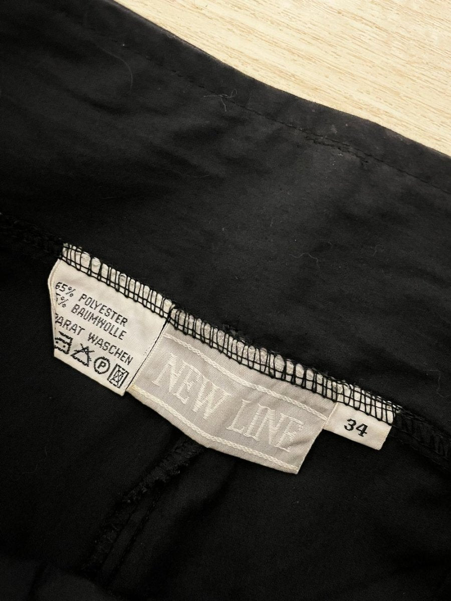 vintage 90s new line basque waist pleated trouser - good market thrift store