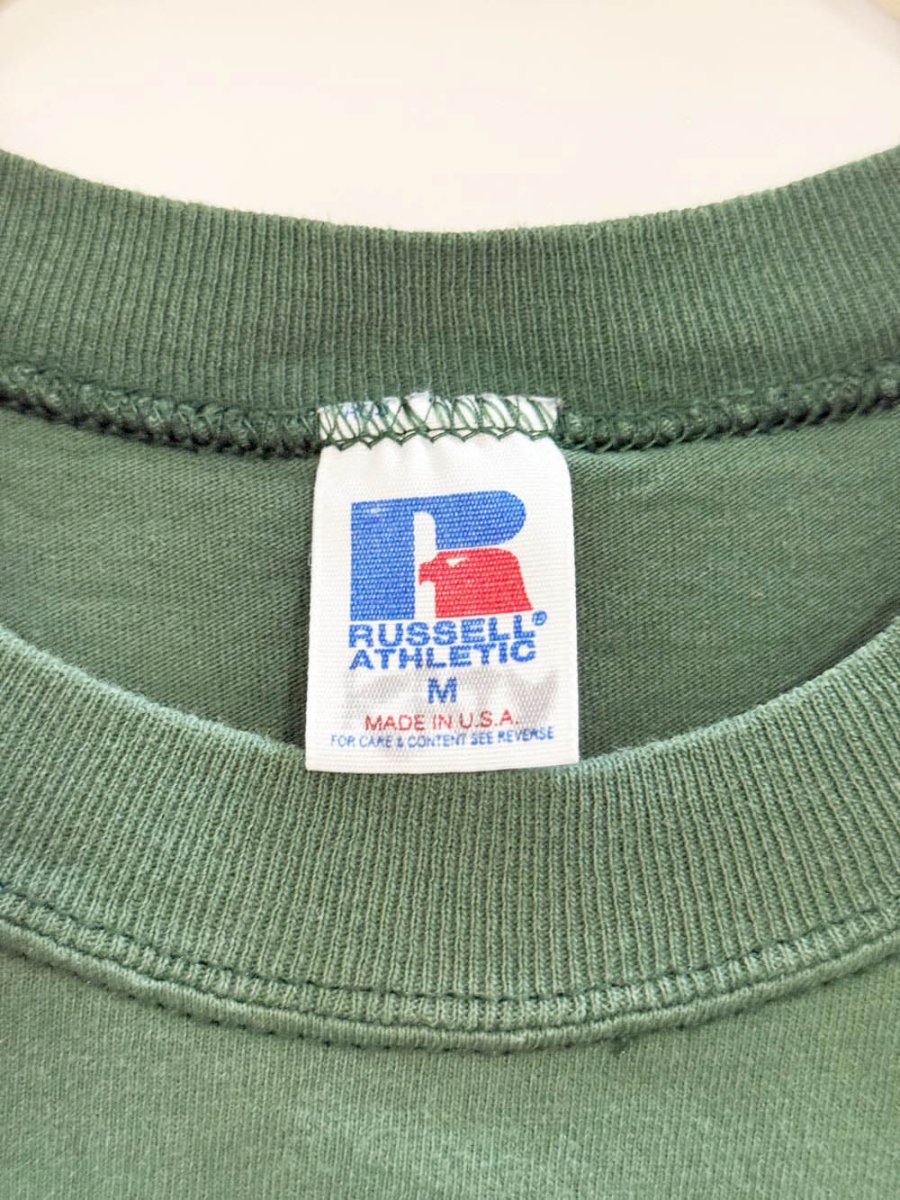 vintage 90s NFL green bay packers authentic pro line tee | made in USA | russell athletic - good market thrift store