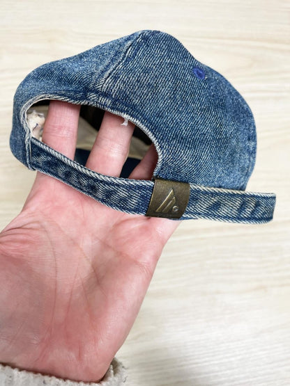 vintage 90s NG denim hat - good market thrift store