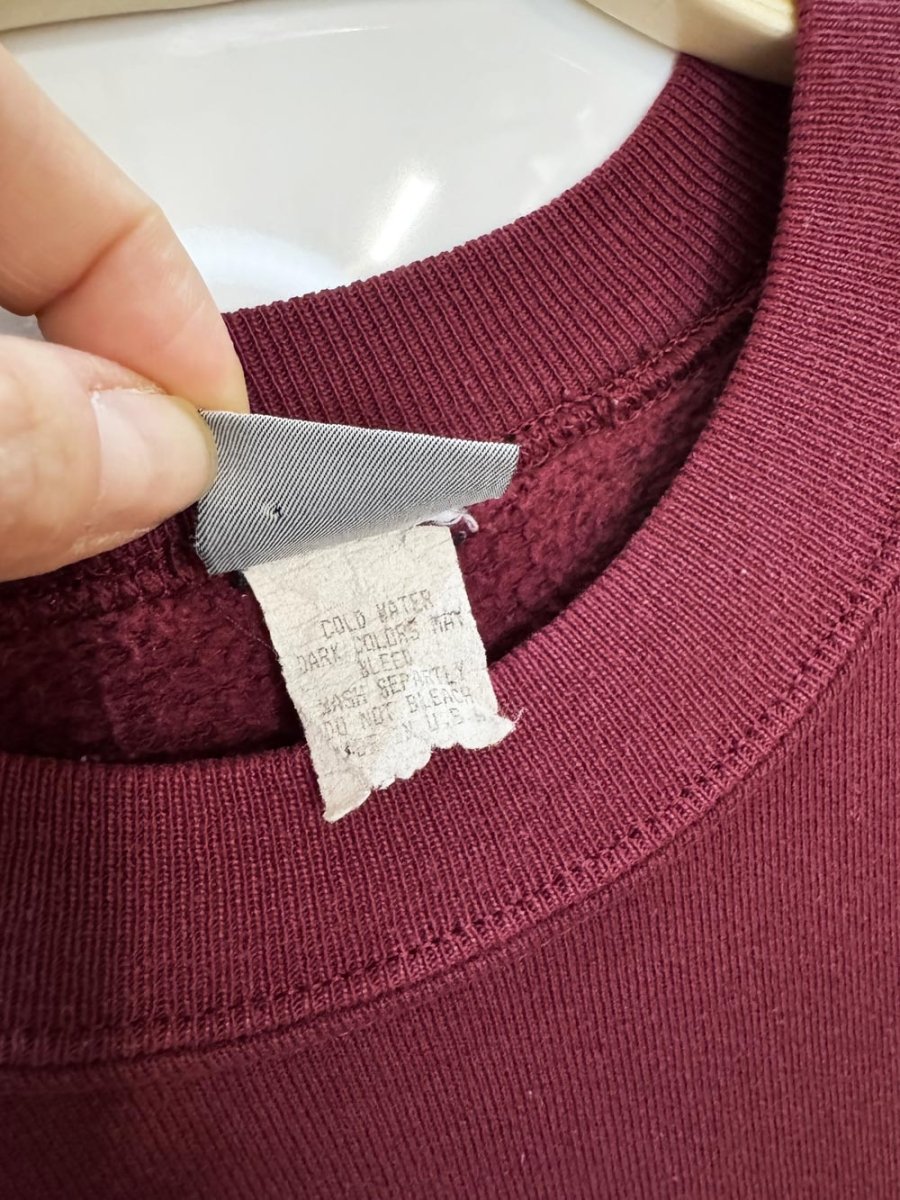vintage 90s nike big swoosh sweatshirt | made in USA - good market thrift store