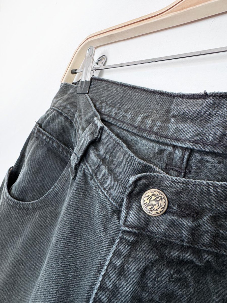 vintage 90s nike denim carpenter jorts | made in USA - good market thrift store