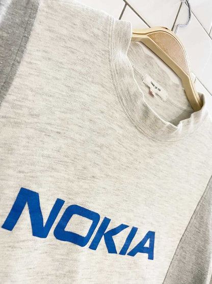 vintage 90s nokia suzhou panelled tee | comme ça ism - good market thrift store