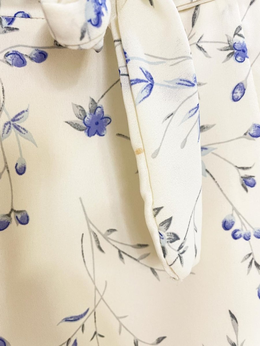 vintage 90s northern traditions micro floral minimal midi skirt - good market thrift store