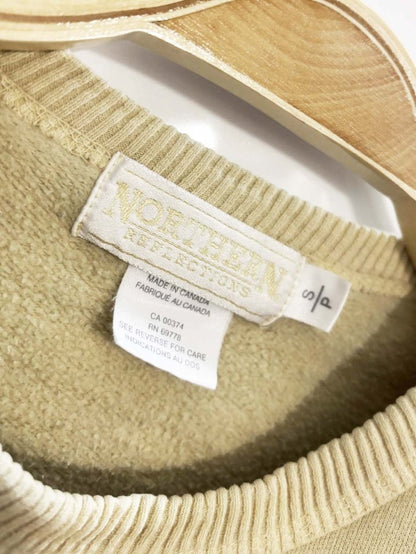 vintage 90s NR distressed logo sweatshirt | northern reflections - good market thrift store