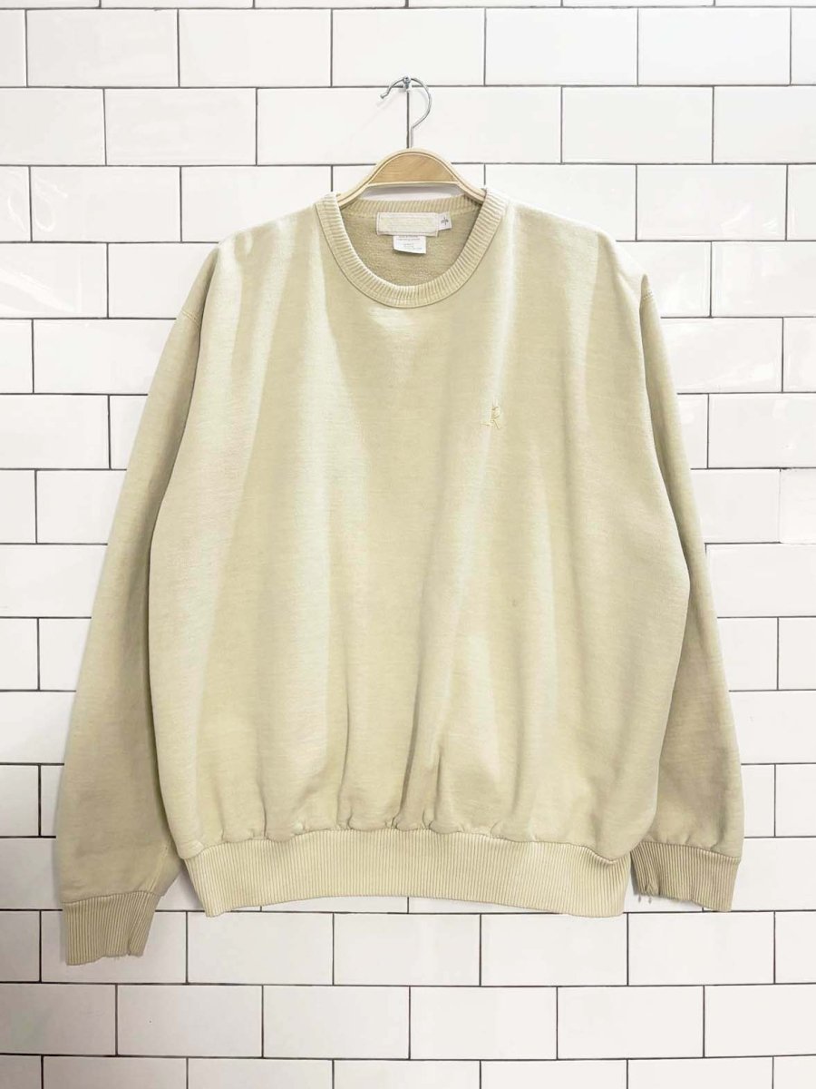 vintage 90s NR distressed logo sweatshirt | northern reflections - good market thrift store