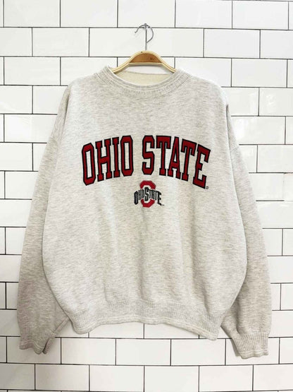 vintage 90s ohio state collegiate sweatshirt | team edition apparel - good market thrift store