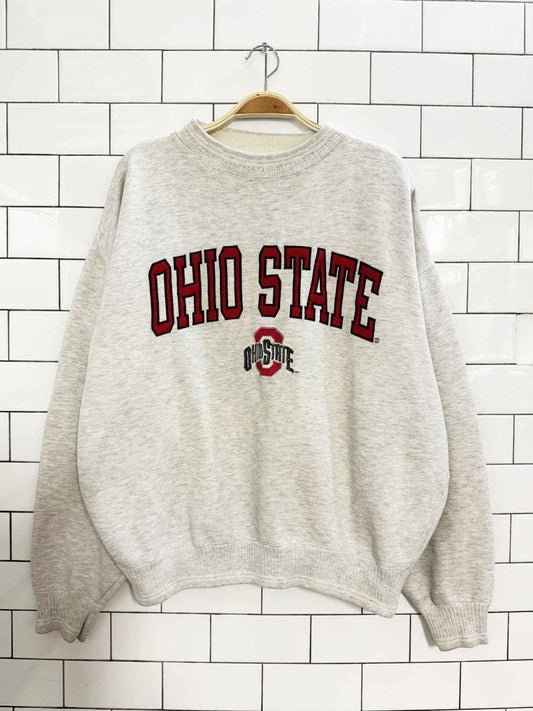 vintage 90s ohio state collegiate sweatshirt | team edition apparel - good market thrift store