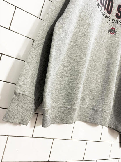 vintage 90s ohio state womens basketball collegiate sweatshirt - good market thrift store