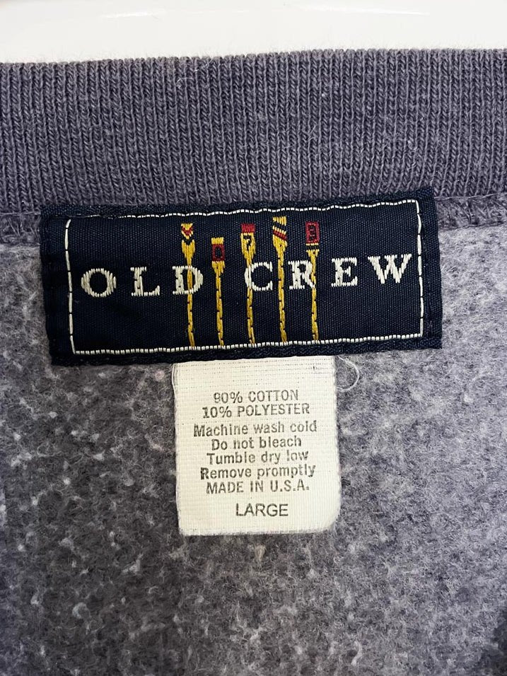 vintage 90s old crew outer banks embroidered beach sweatshirt | made in USA - good market thrift store