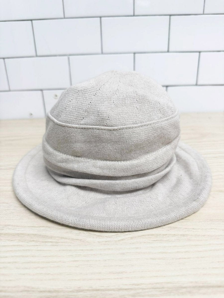 vintage 90s parkhurst knit wire brim sun hat | made in Canada - good market thrift store
