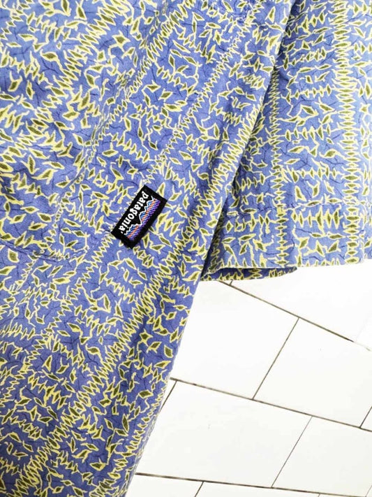 vintage 90s patagonia dreamtime camp full button shirt - good market thrift store
