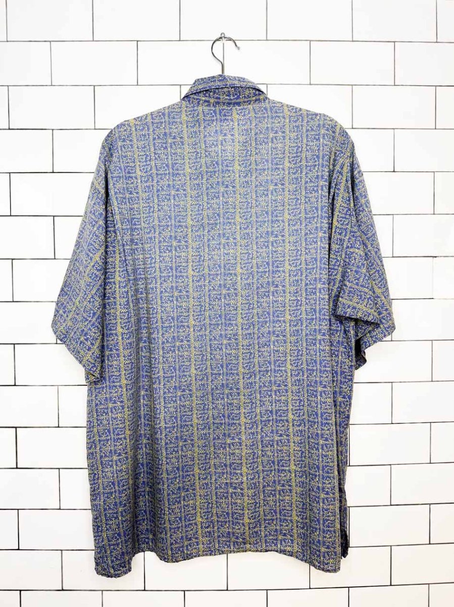 vintage 90s patagonia dreamtime camp full button shirt - good market thrift store