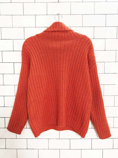 vintage 90s paul harris mohair - blend turtleneck sweater - good market thrift store