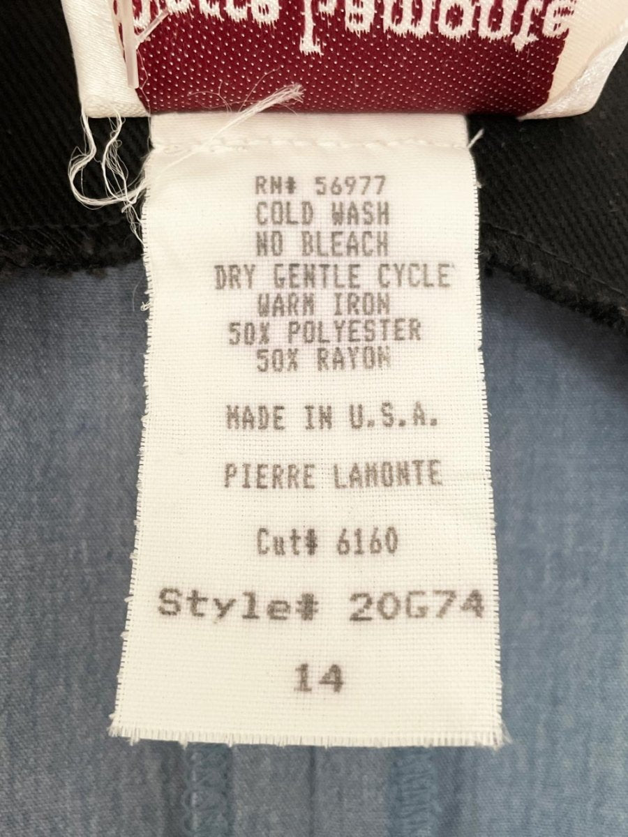 vintage 90s pierre lamont flame jewel vest | made in usa - good market thrift store