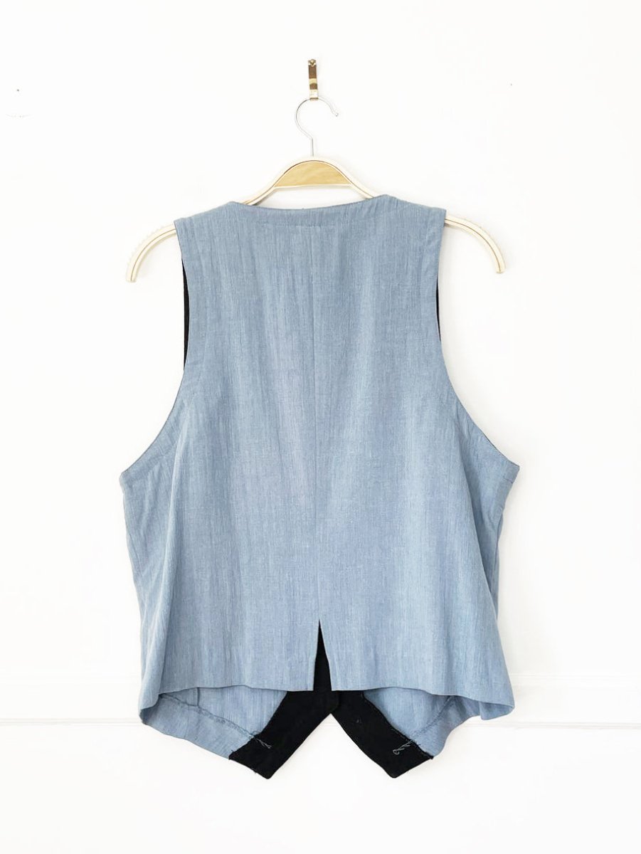 vintage 90s pierre lamont flame jewel vest | made in usa - good market thrift store