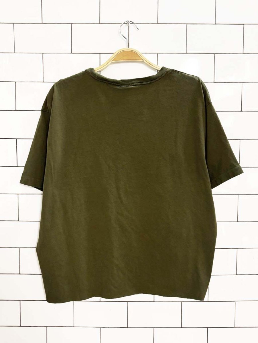 vintage 90s polo ralph lauren cropped pocket tee - good market thrift store