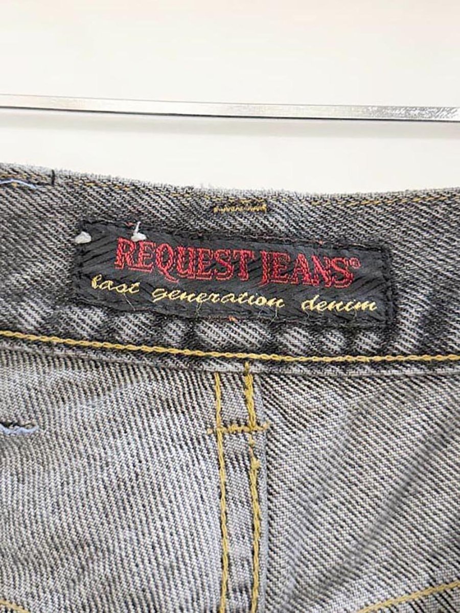 vintage 90s request high waist tapered jeans - good market thrift store