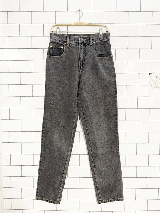 vintage 90s request high waist tapered jeans - good market thrift store