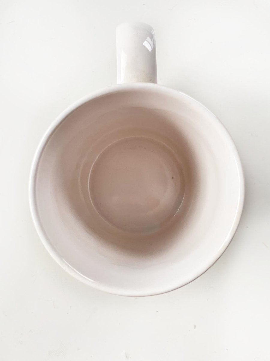 vintage 90s robert kitchen holiday carolers mug - good market thrift store