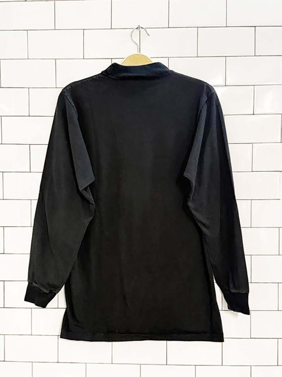 vintage 90s roots mock neck shirt | made in USA | russell athletic - good market thrift store