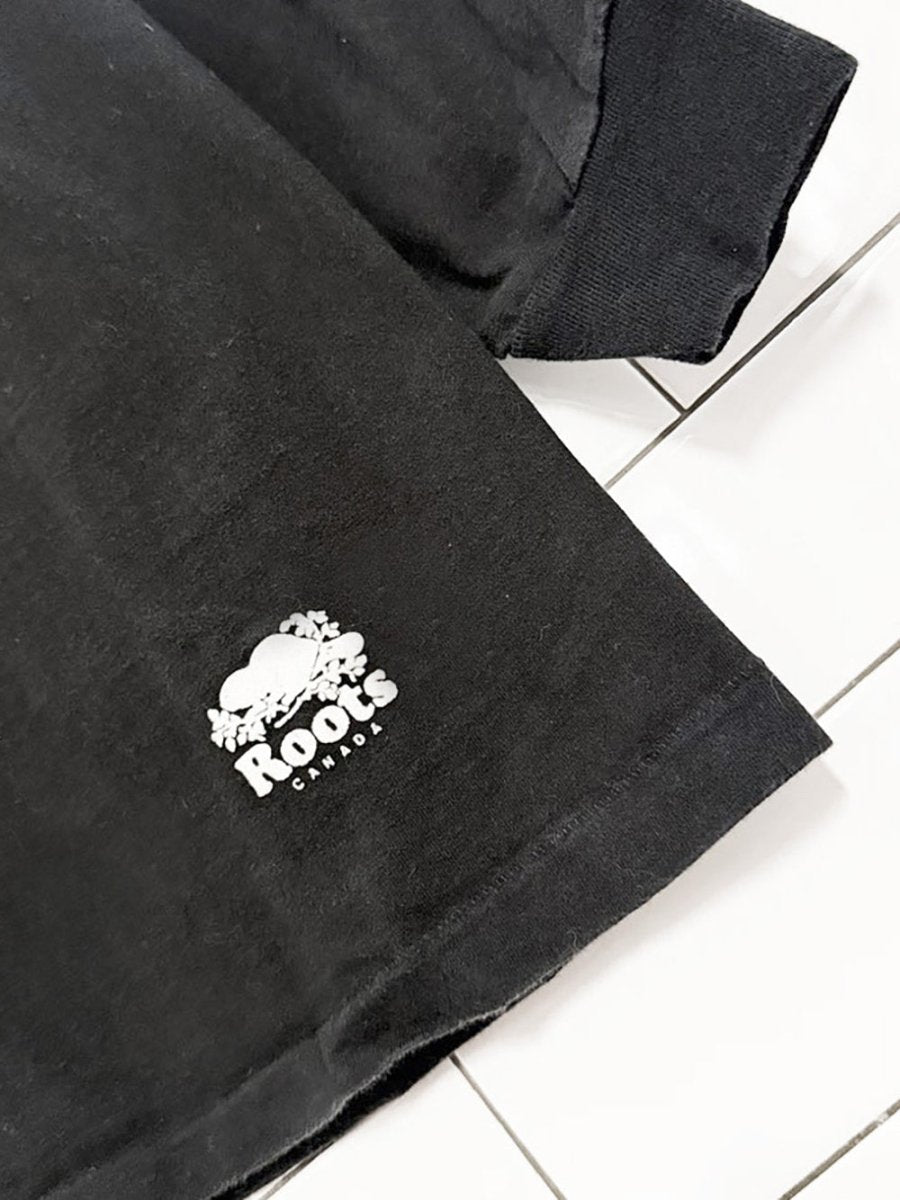 vintage 90s roots mock neck shirt | made in USA | russell athletic - good market thrift store