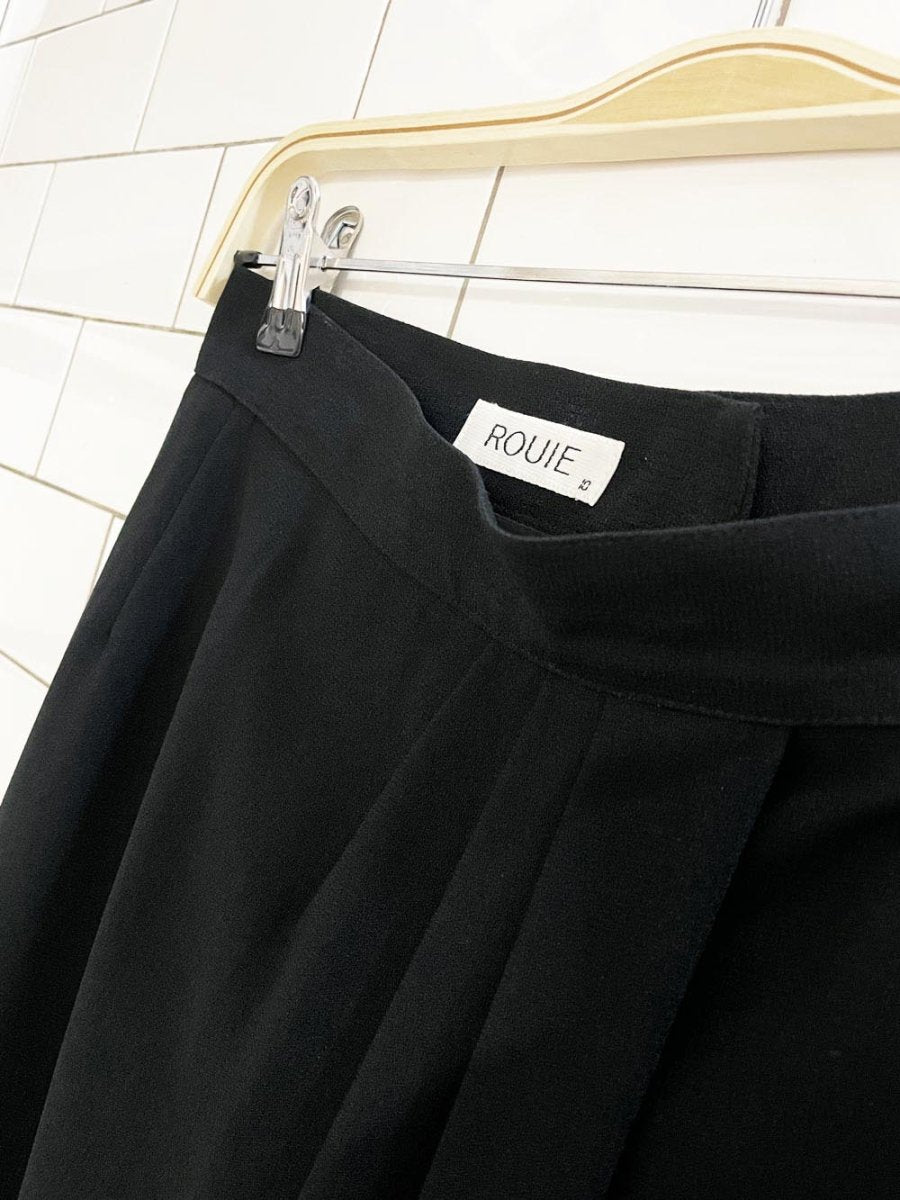 vintage 90s rouie drape front midi maxi skirt - good market thrift store
