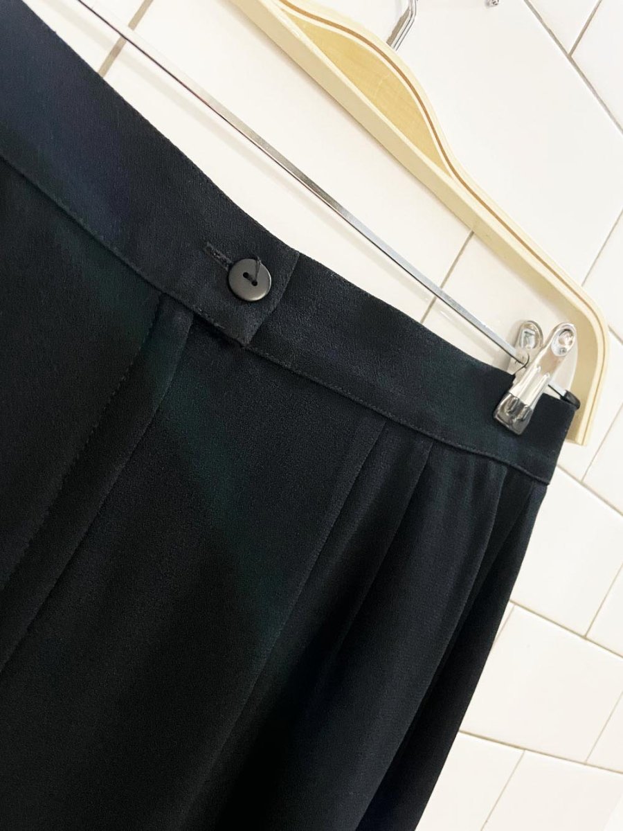 vintage 90s rouie drape front midi maxi skirt - good market thrift store