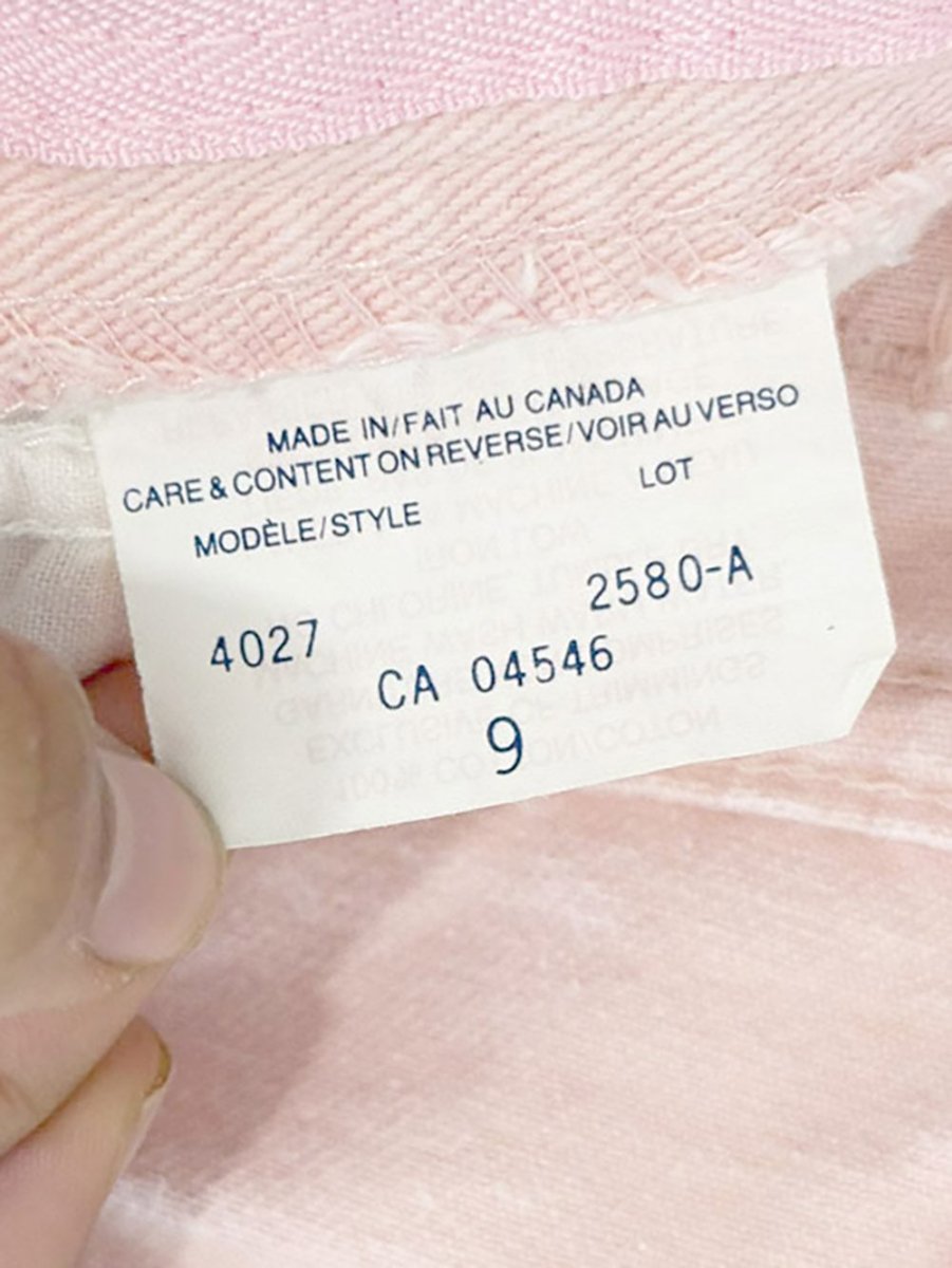 vintage 90s santa barbara high rise jeans | made in Canada - good market thrift store