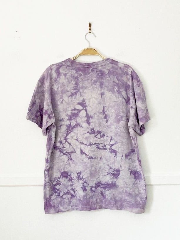 vintage 90s siegfried & roy tie dye tiger print tee | the mirage las vegas - good market thrift store
