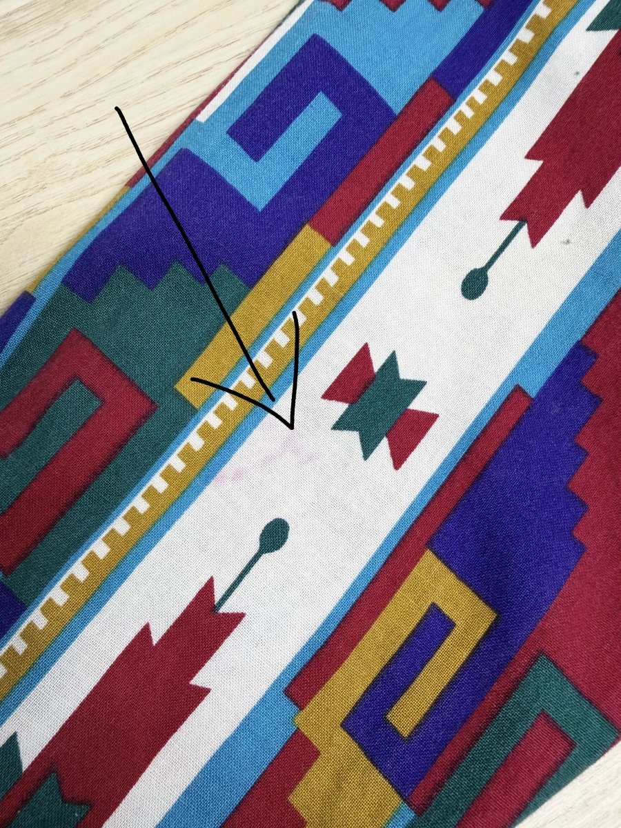 vintage 90s southwest canyon vibrant geometric western full button shirt - good market thrift store