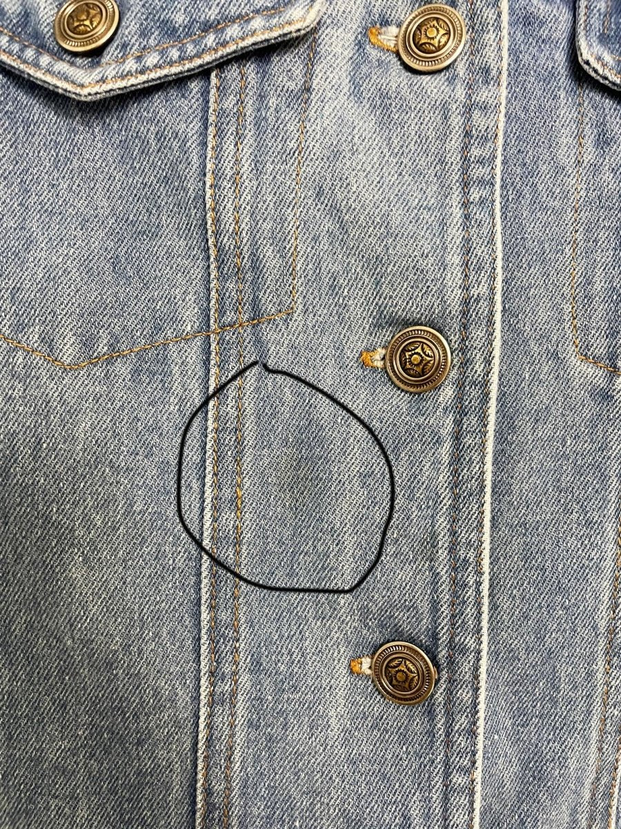 vintage 90s speed control denim full button fitted maxi dress - good market thrift store