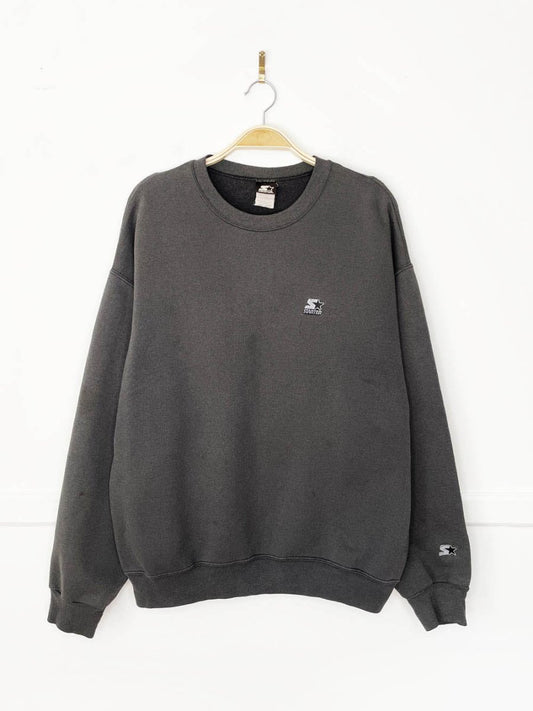 vintage 90s starter blank faded sweatshirt - good market thrift store