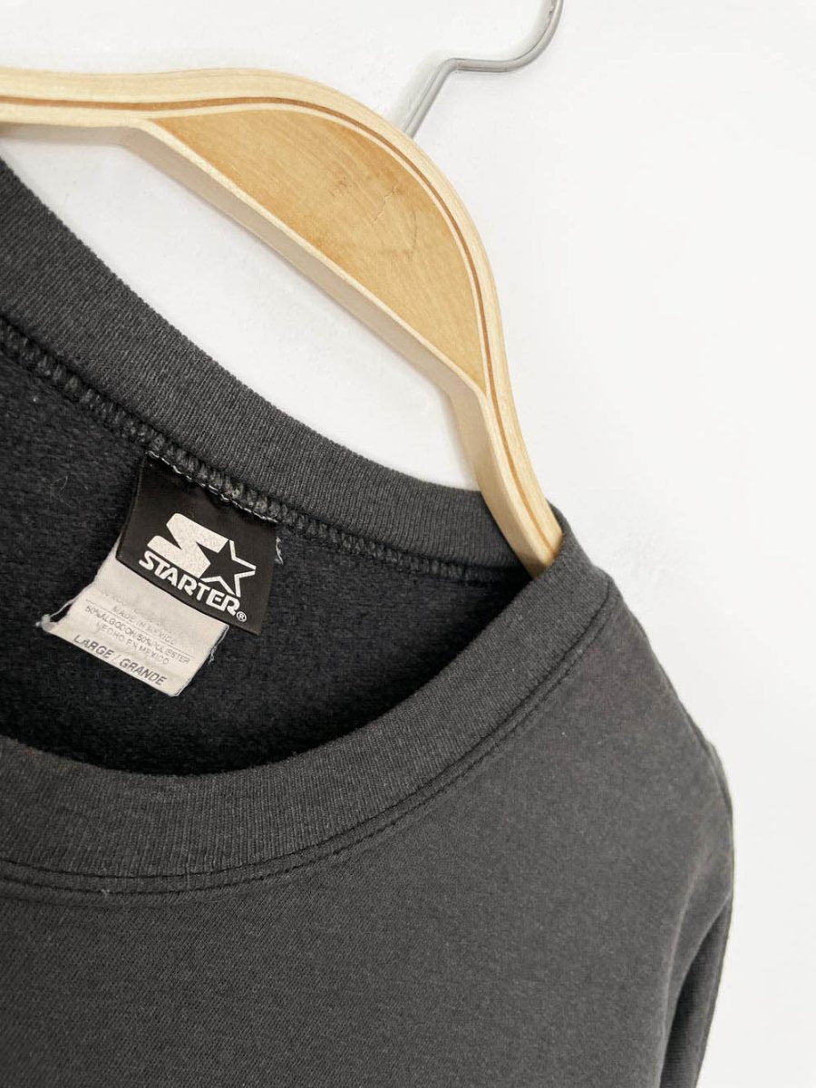 vintage 90s starter blank faded sweatshirt - good market thrift store