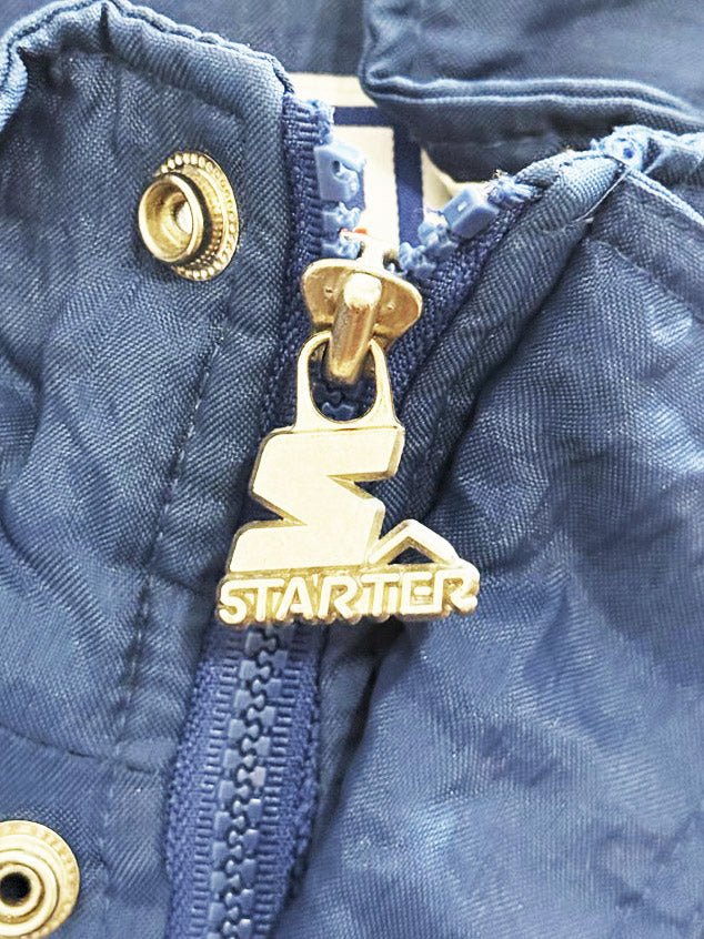 vintage 90s starter pro line cowboys hooded bomber jacket | NFL - good market thrift store