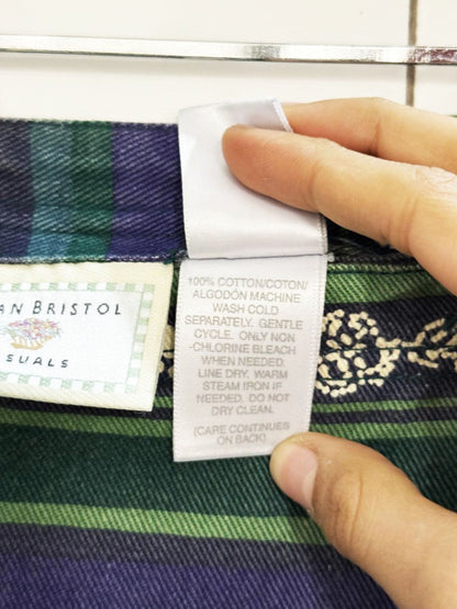 vintage 90s susan bristol floral denim wrap maxi skirt - good market thrift store