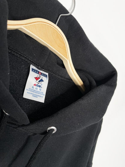 vintage 90s the beatles royal command performance 1963 reprint hoodie | jerzees - good market thrift store