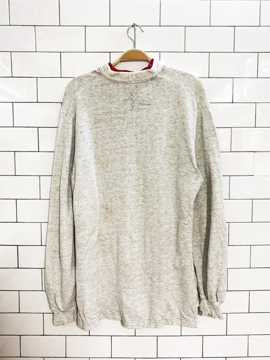 vintage 90s the great divide challenge marathon distressed sweatshirt - good market thrift store
