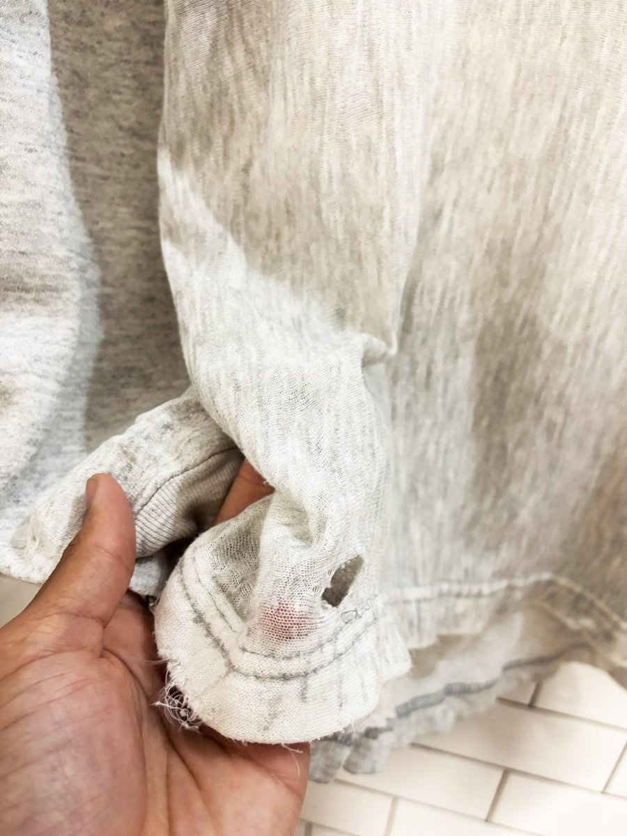 vintage 90s the great divide challenge marathon distressed sweatshirt - good market thrift store