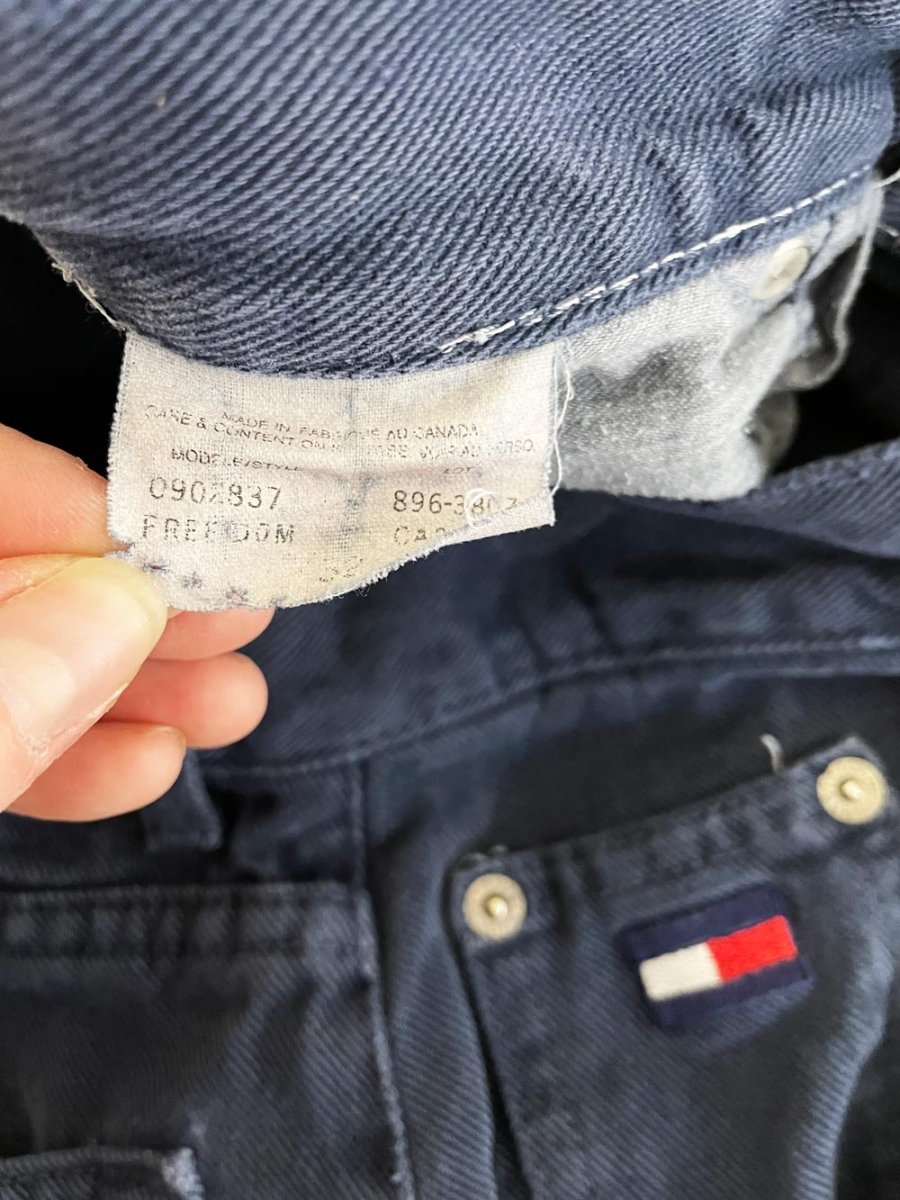 vintage 90s tommy hilfiger freedom comfort fit jeans | made in Canada - good market thrift store