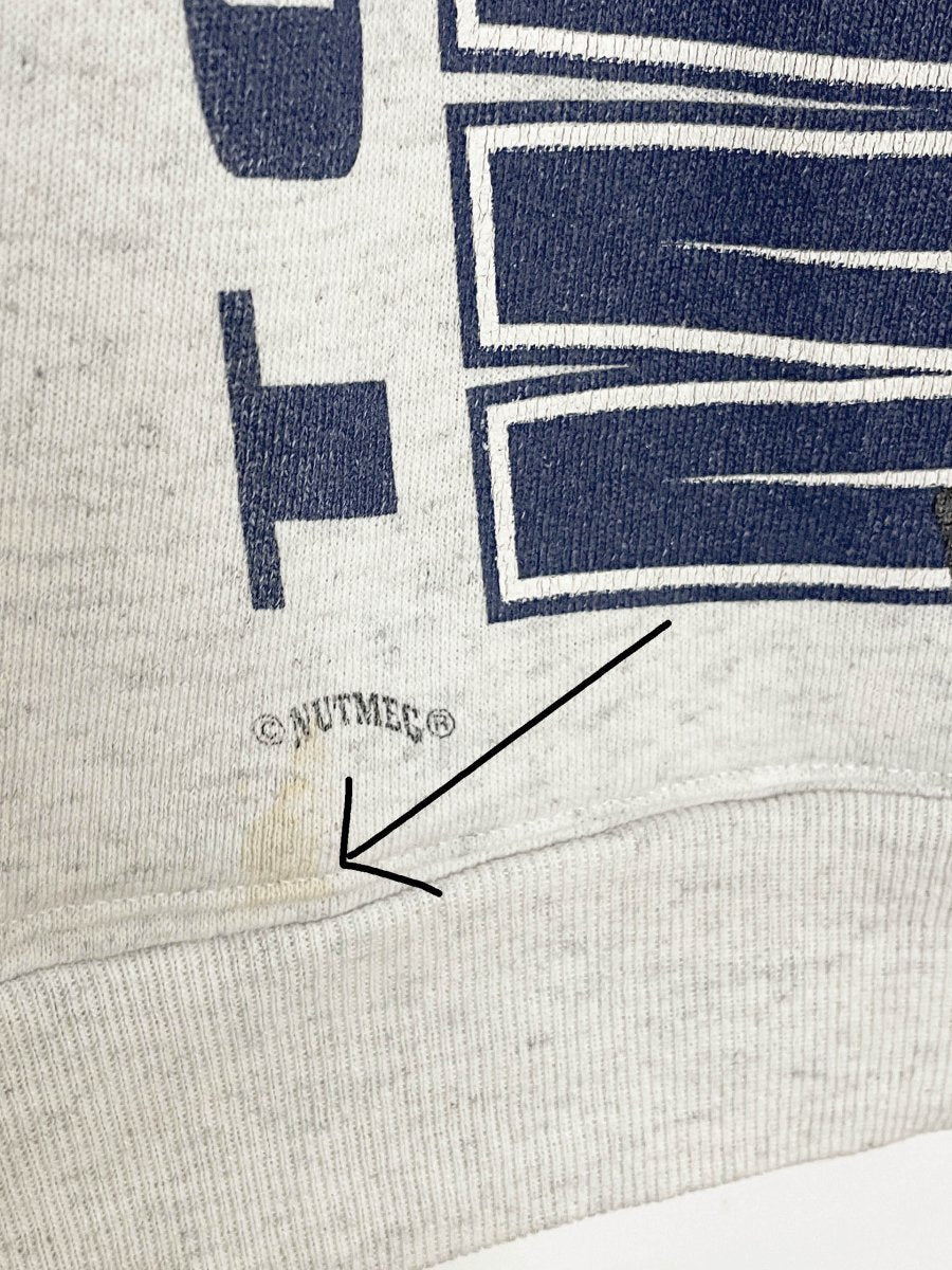 vintage 90s toronto maple leafs CCM sweatshirt | nutmeg mills | made in Canada - good market thrift store