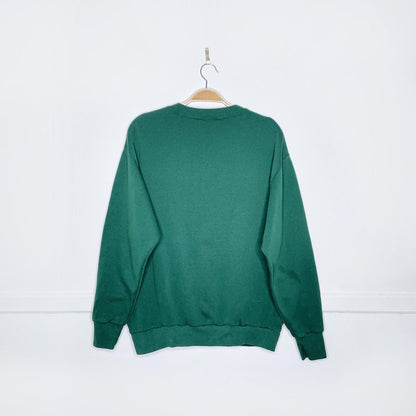 vintage 90s total brat bah humbug graphic crew - good market thrift store