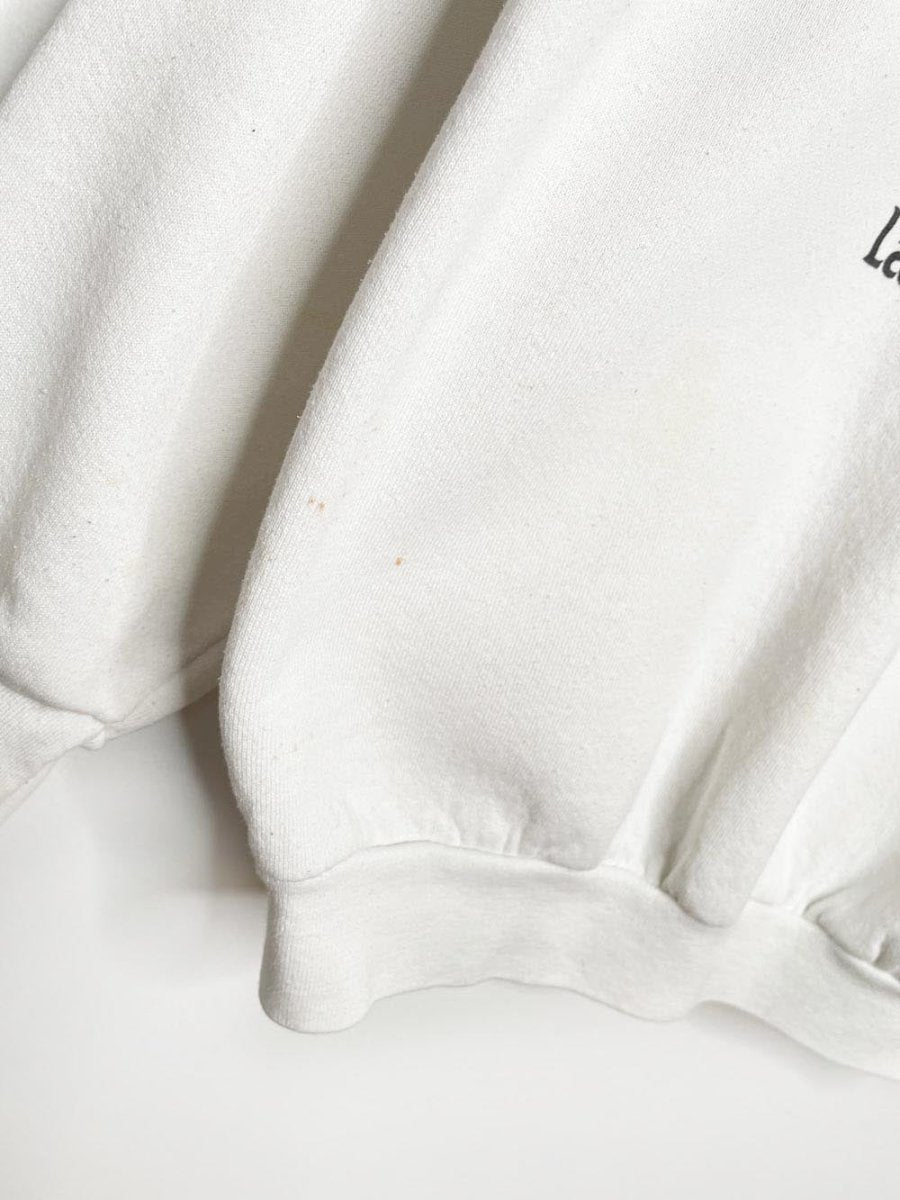 vintage 90s tremblant ski graphic sweatshirt | larch brothers tours | made in Canada - good market thrift store