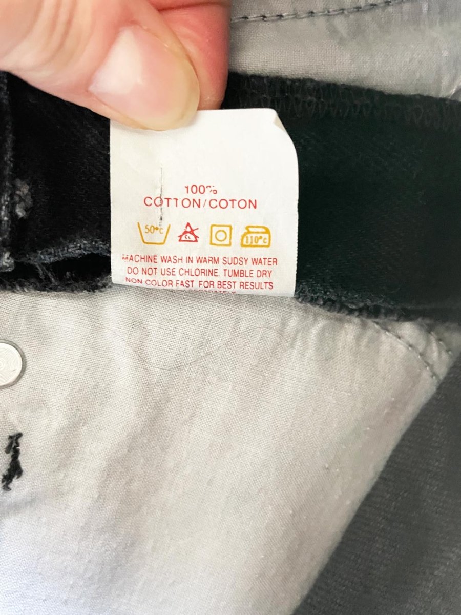 vintage 90s tristan & iseut denim shorts | made in Canada - good market thrift store