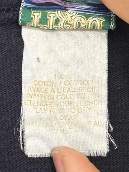 vintage 90s tt&co 1/4 button boxy tee | made in Canada - good market thrift store