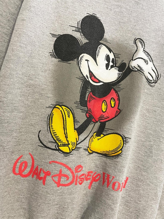 vintage 90s walt disney world mickey mouse sweatshirt | made in usa - good market thrift store