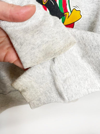 vintage 90s warner bros happy holidays sweatshirt | made in USA | sun sportswear - good market thrift store