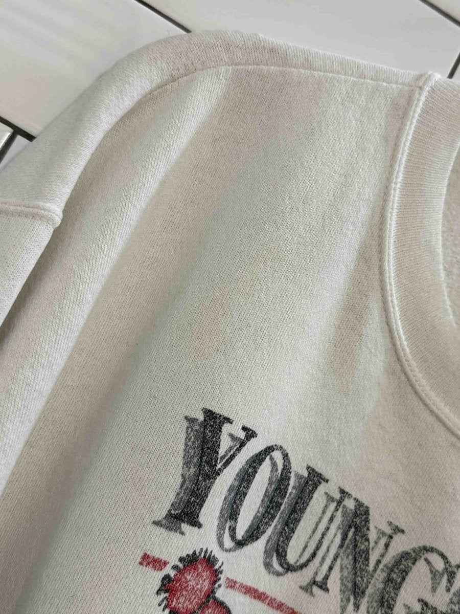 vintage 90s youngstown state university penguins sweatshirt | made in USA | hanes - good market thrift store